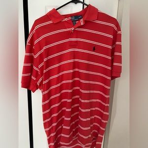 Men’s Ralph Lauren short sleeve polo, gently worn, size medium
